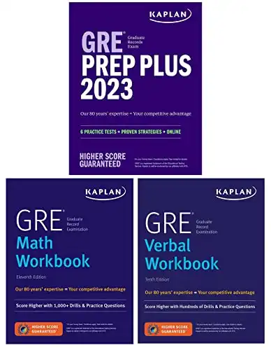 GRE Complete 2023, 3-Book Set